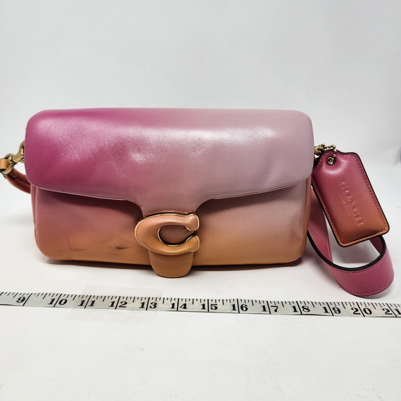 Coach Pink and Tan Ombre Women's Bag - Picture 1 of 14